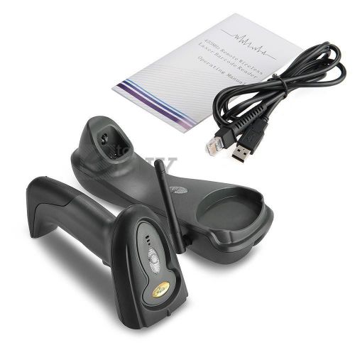 Laser barcode scanner reader manual bar code scan gun with dock business for sale
