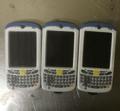 Lot of 3 Motorola Symbol MC55A0-HC - data collection terminal MC55A0-H70SWQQA9WR