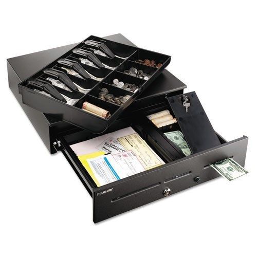 MMFSteelmaster 2251060GT04 High-Security Cash Drawer, Black ~ Free Shipping