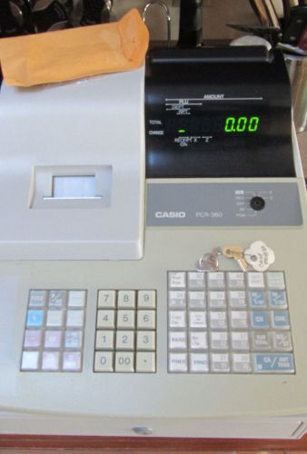 CASIO PCR-360 CASH REGISTER