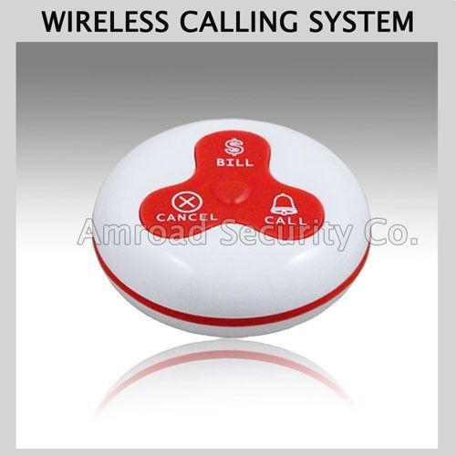 Y-A3-WR Wireless Table Transmitter Calling for Paging System w CALL/BILL/CANCEL