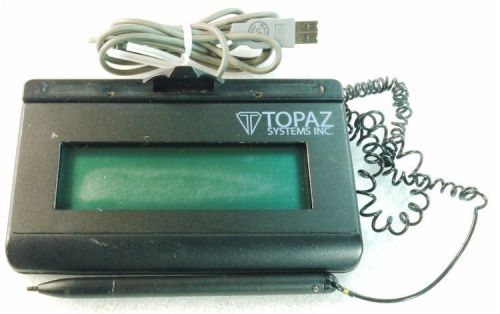 Topaz T-LBK460-HSB Signature Capture Pad Terminal **w/ Scratches!** ++FREE SHIP