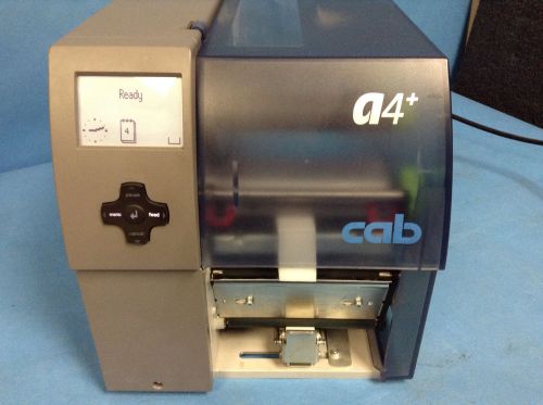 CAB Model a4+/300P P/N 5954506 Direct Thermal Transfer Label Printer