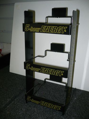 5 HOUR ENERGY DRINK METAL RACK DISPLAY STAND FOR CONVENIENCE STORES FIVE HOUR