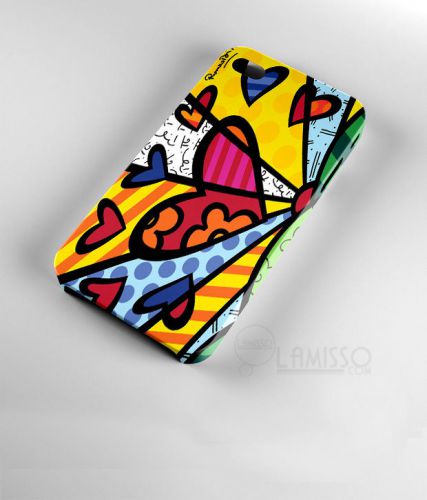 New Design Romero Britto art Paint 3D iPhone Case Cover