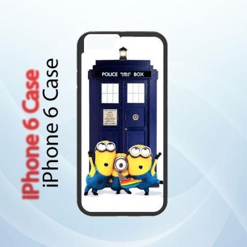 iPhone and Samsung Case - Funny Despicable Me Minions Tardis
