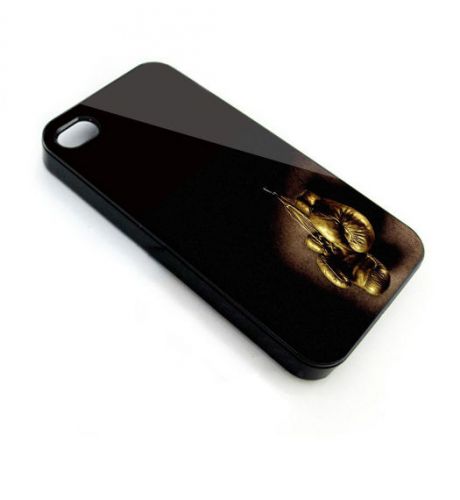 Boxing Gloves Gold on iPhone 4/4s/5/5s/5C/6 Case Cover kk3