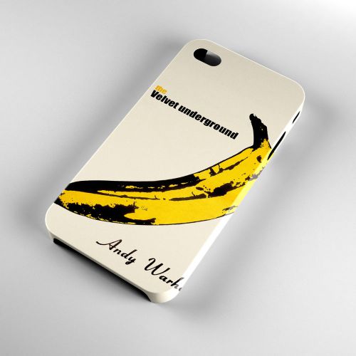 Andy Warhol Banana Meaning on 3D iPhone 4/4s/5/5s/5C/6 Case Cover Kj70