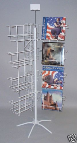 24 pkt literature calendar display rack stand great buy made in usa for sale