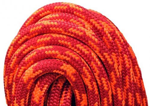 All gear &#034;cherry bomb&#034; 7/16&#034; x 120&#039; climbing rope for sale