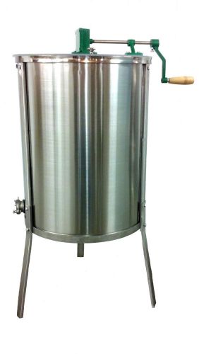 New Four 4 to Eight 8 Frame Stainless Steel Honey Extractor