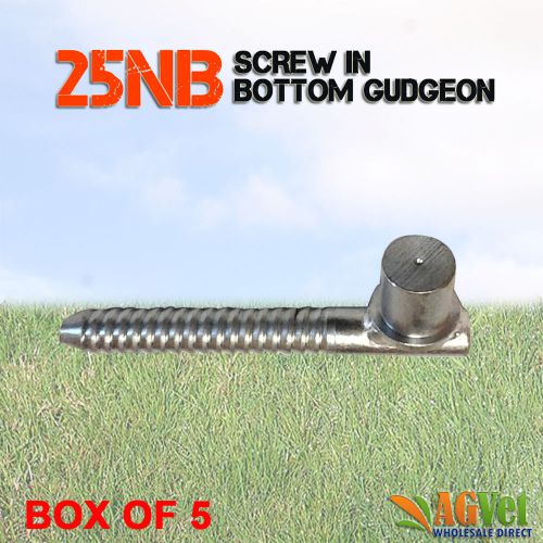 25NB Screw in Bottom Gudgeon (SBG25-B5)