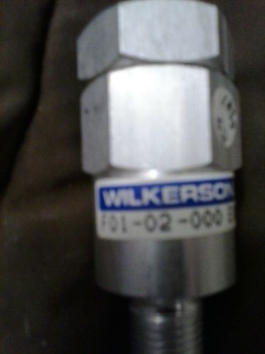 Wilkerson inline air filter F01-02-000 1/4&#034;