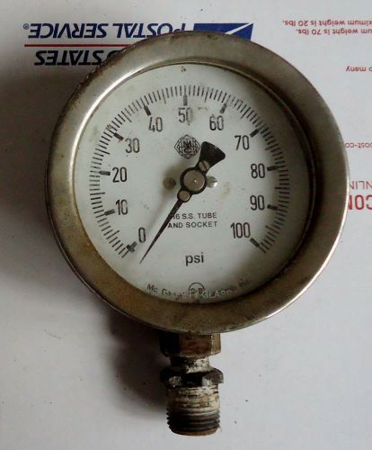 McDaniel Controls 0-100PSI Gauge