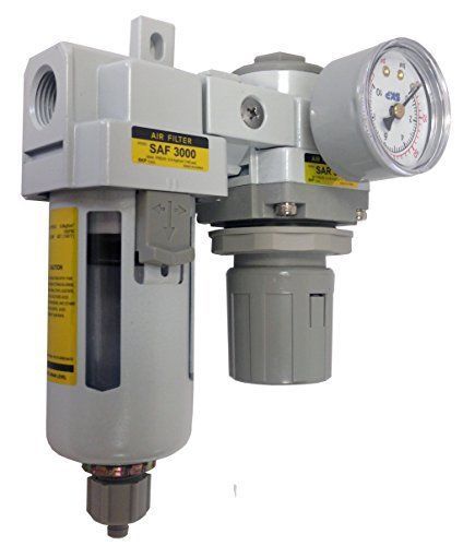 Pneumaticplus sau3020m-n03g air filter regulator modular combo 3/8&#034; npt - manual for sale
