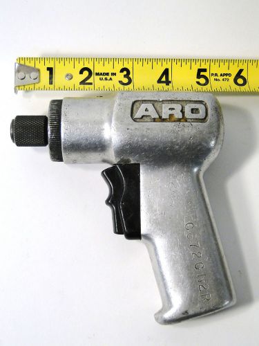 MINI ARO USA 1/4&#034; HEX REVERSIBLE AIR SCREWDRIVER AIRCRAFT TOOLS