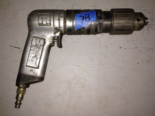 1 Ingersoll Rand Pneumatic Drill Size 7AQ4 600 RPM With 1/2&#034; Chuck