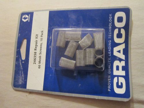 Genuine Graco Fusion AP 60 Air Purge Mesh Screen (Pack of 10) Part # 246358