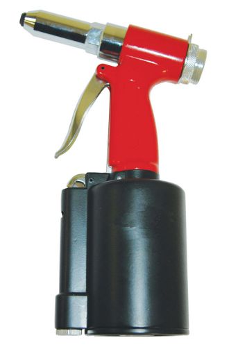 ATD Tools 3/16” Capacity Air Riveter Pop Rivet Gun 3/32” - 3/16” Nose Pieces