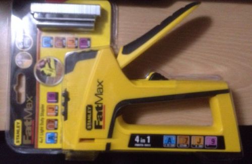 New Stanley Tools FatMax 4-in-1 Light-duty Stapler / Nailer - STA070411