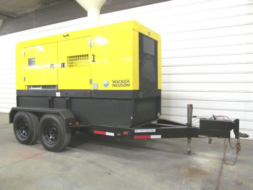 2011 wacker nueson, 240 kva generator 60 hertz, low hrs!! multiquip, ir, generac for sale