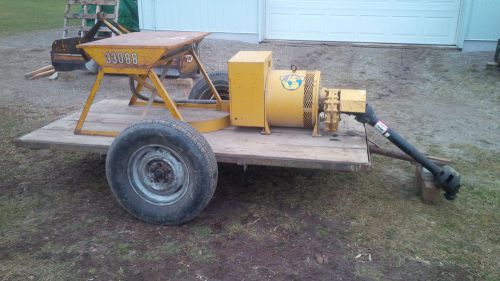 Katolight 35 kw / 20 kw pto generator with babco distribution box + trailer for sale