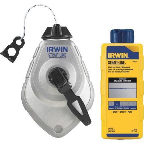 Irwin 2031315DS 6x Chalk Line Reel And Chalk-6X CHALKLINE REEL COMBO