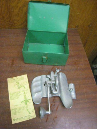 Greenlee Flex Cutter Model 1815 W/ Original Metal Case &amp; Instructions BX Cutter