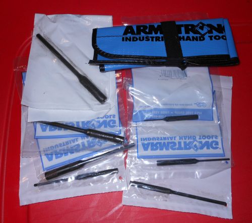 Armstrong 7 pc. punch roll pin set with vinyl pouch for sale