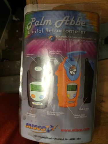 Palm abbe digital refractometer misco pa203x propylene  glycol glycerine for sale
