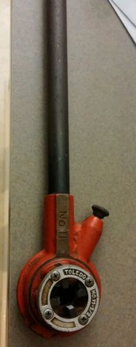 Toledo pipe threader ratchet with die for sale