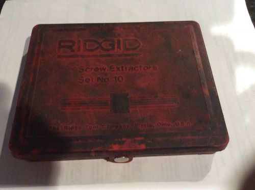 Ridgid Screw Extractor Kit