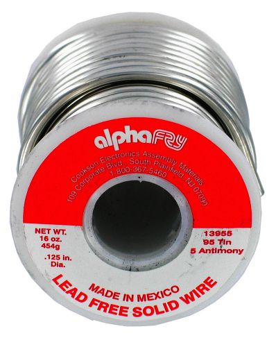 Alpha Fry - Fry Technologies AM13955 Cookson Elect 1 lb 95/5 Spool Lead-Free Sol