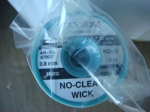 10 rolls no clean stannol solder wick - new and sealed for sale