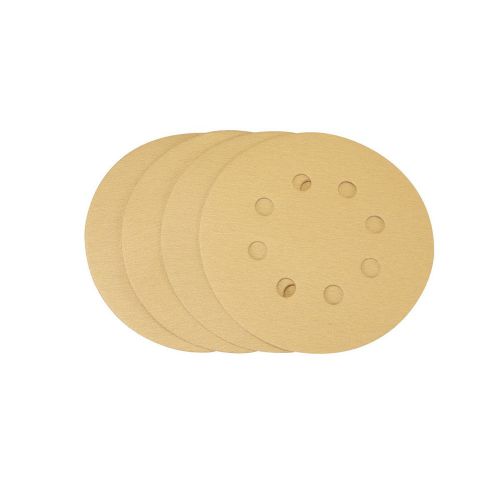 5 in. 220 grit hook and loop sanding discs 4 pieces, aluminum oxide abrasive for sale