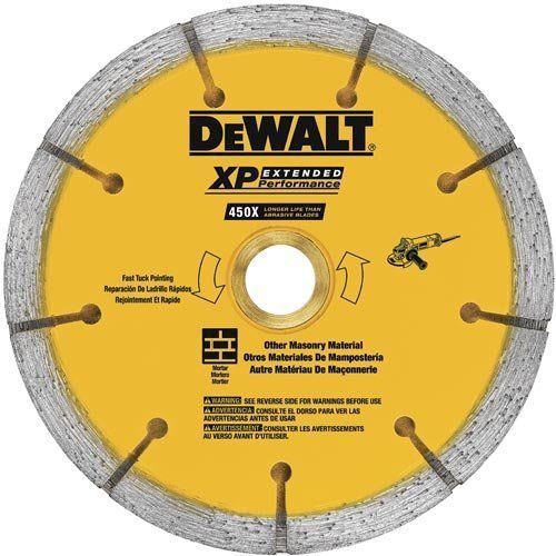 DEWALT ( 3 PACK ) DW4740S 0.250 XP Sandwich Tuck Point Blade, 4-1/2-Inch