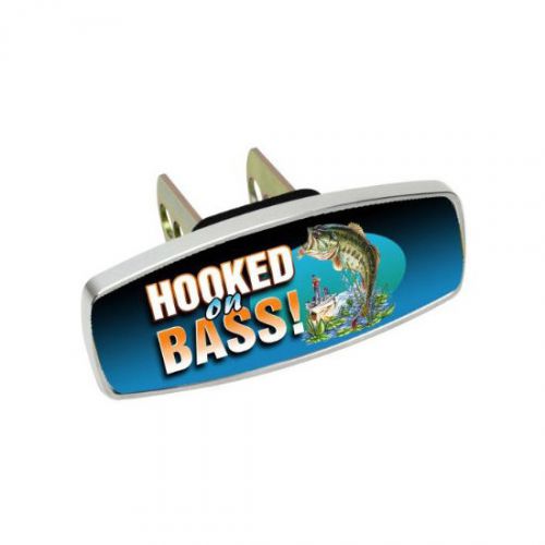 HitchMate 4224 Premier Series HitchCap - &#034;Hooked on Bass&#034;