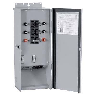 TRANSFER SWITCH for Portable Generators - 62 Amp - 120/240V - 6 Circuit