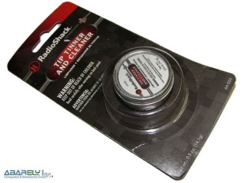 New RadioShack Tip Tinner and Cleaner 0.5oz Compound 64-020