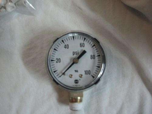 Usg, gauge, 1/4&#034; npt, 0 to 100 psi for sale
