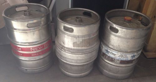 Lot Of 3 beer kegs