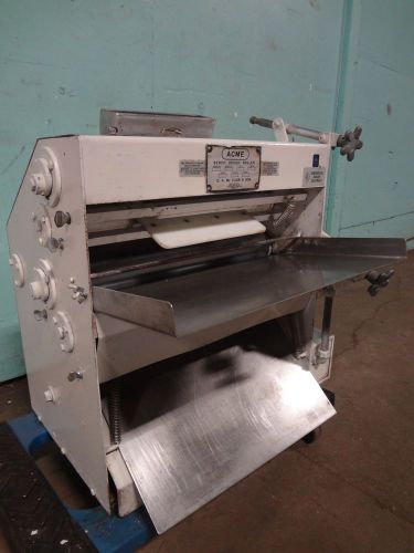 &#034;acme mr 11&#034;  h d. commercial bakery/pizza counter top double pass dough roller for sale