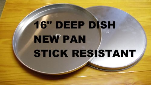 16 INCH DEEP DISH PIZZA PAN COMMERCIAL RESTAURANT QUALITY * SEE RECIPES BELOW