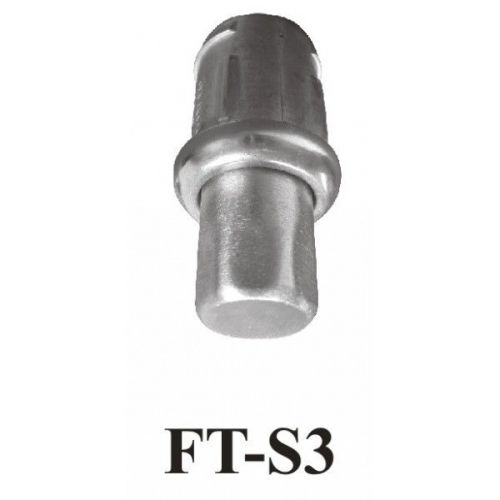 Set of 4 1&#034; adjustable s/s bullet foot, for s/s 1-5/8&#034; o.d tubing ft-s3 for sale