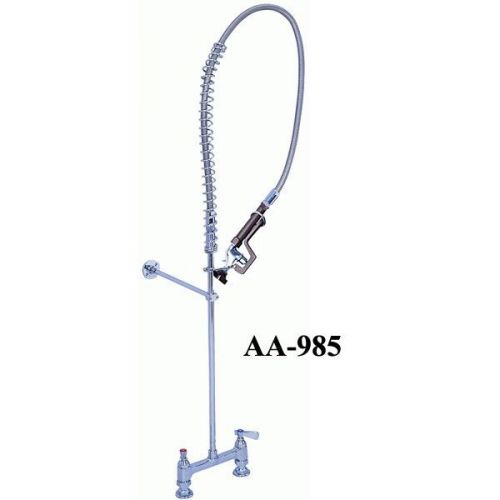 No lead 8&#034; deck mount pre-rinse faucet nsf aa-985g for sale