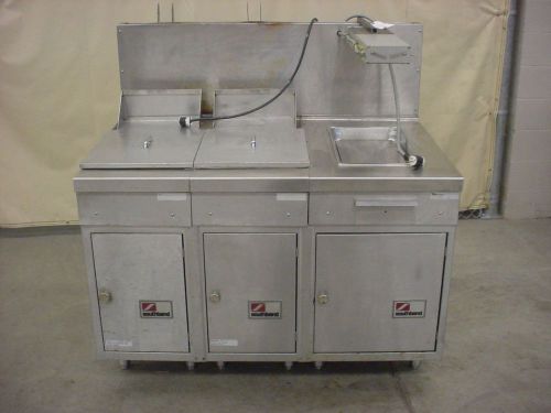 Deep fryer model 14-36 double fryer for sale