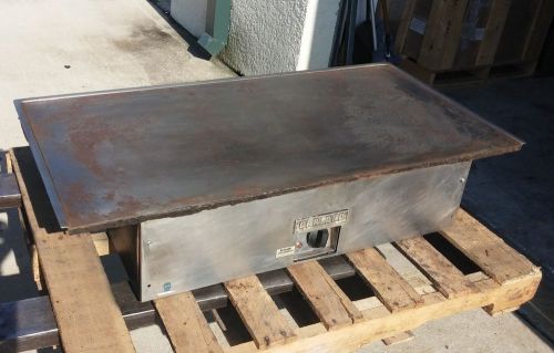 Garland 48 inch electric teppanyaki drop in griddle 3 phase for sale