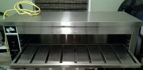 Star Max 536SBA Heavy Duty Three Plate Cheese Melter Finishing Oven 42&#034;