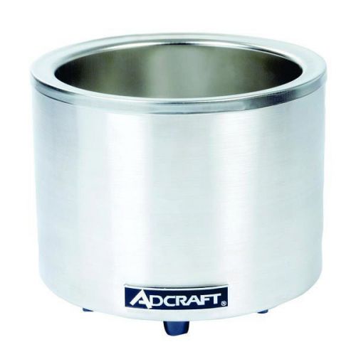Adcraft fw-1200wr round food warmer for soup or sauces for sale
