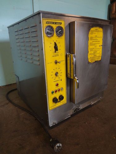 H.D. COMMERCIAL S.S. C-TOP &#034;ACCU TEMP&#034; ELECTRIC STEAM&#034;N&#034;HOLD STEAMER OVEN/COOKER